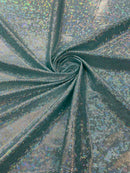 FOGGY SHATTERED GLASS FOIL SPANDEX FABRIC (by the yard) - New Creations Fabric & Foam Inc