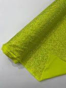 FOGGY SHATTERED GLASS FOIL SPANDEX FABRIC (by the yard) - New Creations Fabric & Foam Inc