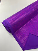 FOGGY SHATTERED GLASS FOIL SPANDEX FABRIC (by the yard) - New Creations Fabric & Foam Inc