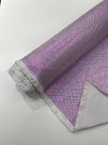 FOGGY SHATTERED GLASS FOIL SPANDEX FABRIC (by the yard) - New Creations Fabric & Foam Inc