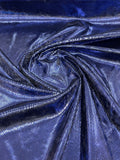 Foil Snake Stretch Velvet 58" Wide| New Creations Fabric & Foam Inc. - New Creations Fabric & Foam Inc