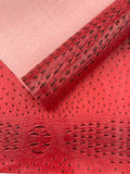 Gator Ostrich Embossed Vinyl Fabric| New Creations Fabric & Foam Inc. - New Creations Fabric & Foam Inc