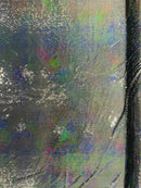 Geometric Foil Velvet Stretch Fabric 58” Wide| New Creations Fabric & Foam Inc. - New Creations Fabric & Foam Inc