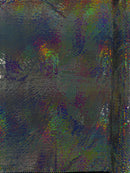 Geometric Foil Velvet Stretch Fabric 58” Wide| New Creations Fabric & Foam Inc. - New Creations Fabric & Foam Inc