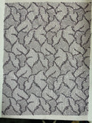 Heavy Beaded Leaf Design on a mesh | New Creation Fabric & Foam - New Creations Fabric & Foam Inc
