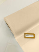 Ivory - Bridal Illusion Tulle 108"Wide Polyester Premium Tulle Fabric Bolt, By The Roll. - New Creations Fabric & Foam Inc