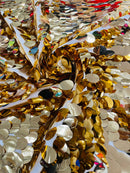 Jumbo Oval Sequin Fabric 54” Wide| New Creations Fabric & Foam Inc. - New Creations Fabric & Foam Inc