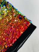 Jumbo Oval Sequin Fabric 54” Wide| New Creations Fabric & Foam Inc. - New Creations Fabric & Foam Inc