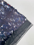 Jumbo Oval Sequin Fabric 54” Wide| New Creations Fabric & Foam Inc. - New Creations Fabric & Foam Inc