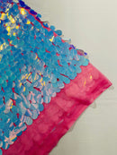 Jumbo Oval Sequin Fabric 54” Wide| New Creations Fabric & Foam Inc. - New Creations Fabric & Foam Inc