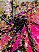 Jumbo Oval Sequin Fabric 54” Wide| New Creations Fabric & Foam Inc. - New Creations Fabric & Foam Inc