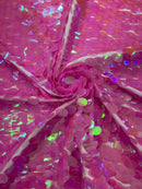 Jumbo Oval Sequin Fabric 54” Wide| New Creations Fabric & Foam Inc. - New Creations Fabric & Foam Inc