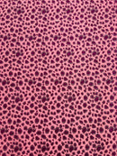 LEOPARD GLITTER CANVAS VINYL (by the yard) - New Creations Fabric & Foam Inc