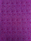 LEOPARD GLITTER CANVAS VINYL (by the yard) - New Creations Fabric & Foam Inc