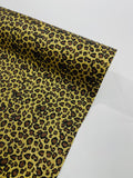 LEOPARD GLITTER CANVAS VINYL (by the yard) - New Creations Fabric & Foam Inc