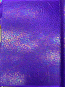 Leopard oil spill metallic print on a stretch nylon spandex| New Creations Fabric & Foam Inc. - New Creations Fabric & Foam Inc