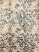 Leopard Print Power Mesh 58" Wide| New Creations Fabric & Foam Inc. - New Creations Fabric & Foam Inc