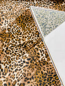 Leopard Print Power Mesh 58" Wide| New Creations Fabric & Foam Inc. - New Creations Fabric & Foam Inc