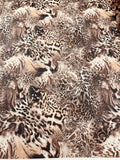 Leopard Print Power Mesh 58" Wide| New Creations Fabric & Foam Inc. - New Creations Fabric & Foam Inc
