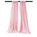 Backdrop Drape Curtain 5 Feet Wide x 9 Feet High, Polyester Poplin SEAMLESS 1 SETS.