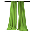 Backdrop Drape Curtain 5 Feet Wide x 9 Feet High, Polyester Poplin SEAMLESS 1 SETS.