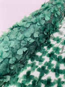 Luxury 3D Floral/Butterfly Beaded lace 54” Wide| New Creations Fabric & Foam Inc. - New Creations Fabric & Foam Inc