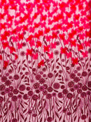 Luxury 3D Floral/Butterfly Beaded lace 54” Wide| New Creations Fabric & Foam Inc. - New Creations Fabric & Foam Inc