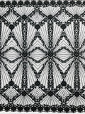 Luxury Bridal Fabric with Geometric Beading on a mesh 54” Wide| New Creations Fabric & Foam Inc. - New Creations Fabric & Foam Inc