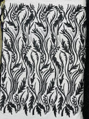 Luxury Festival Beaded Vine Lace Fabric| New Creations Fabric & Foam Inc. - New Creations Fabric & Foam Inc