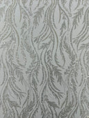 Luxury Festival Beaded Vine Lace Fabric| New Creations Fabric & Foam Inc. - New Creations Fabric & Foam Inc