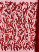 Luxury Festival Beaded Vine Lace Fabric| New Creations Fabric & Foam Inc. - New Creations Fabric & Foam Inc