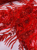 Luxury Festival Beaded Vine Lace Fabric| New Creations Fabric & Foam Inc. - New Creations Fabric & Foam Inc