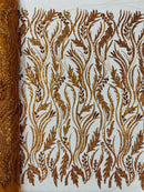 Luxury Festival Beaded Vine Lace Fabric| New Creations Fabric & Foam Inc. - New Creations Fabric & Foam Inc