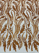 Luxury Festival Beaded Vine Lace Fabric| New Creations Fabric & Foam Inc. - New Creations Fabric & Foam Inc