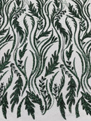 Luxury Festival Beaded Vine Lace Fabric| New Creations Fabric & Foam Inc. - New Creations Fabric & Foam Inc