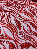 Luxury Festival Beaded Vine Lace Fabric| New Creations Fabric & Foam Inc. - New Creations Fabric & Foam Inc