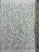 Luxury Festival Beaded Vine Lace Fabric| New Creations Fabric & Foam Inc. - New Creations Fabric & Foam Inc