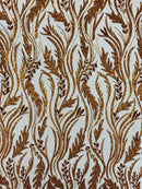 Luxury Festival Beaded Vine Lace Fabric| New Creations Fabric & Foam Inc. - New Creations Fabric & Foam Inc