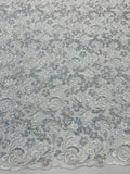 Metallic Corded Lace Design 54| New Creations Fabric & Foam Inc. - New Creations Fabric & Foam Inc