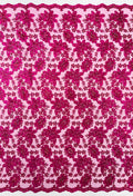 Metallic floral lace design embroidered 54" Wide | New Creations Fabric & Foam Inc. - New Creations Fabric & Foam Inc