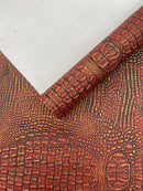 Metallic Gator Vinyl Fabric| New Creations Fabric & Foam Inc. - New Creations Fabric & Foam Inc