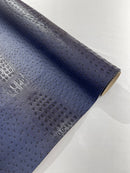 MUTANT FAUX CROCODILE/OSTRICH 3D TWO TONE VINYL (by the yard) - New Creations Fabric & Foam Inc