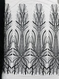 Palm Beaded Damask Design Fabric| New Creations Fabric & Foam Inc. - New Creations Fabric & Foam Inc