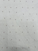 Pearl Glitter Studded Mesh Fabric| New Creations Fabric & Foam Inc. - New Creations Fabric & Foam Inc