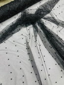 Pearl Glitter Studded Mesh Fabric| New Creations Fabric & Foam Inc. - New Creations Fabric & Foam Inc