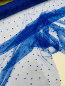 Pearl Glitter Studded Mesh Fabric| New Creations Fabric & Foam Inc. - New Creations Fabric & Foam Inc