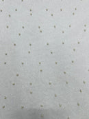 Pearl Glitter Studded Mesh Fabric| New Creations Fabric & Foam Inc. - New Creations Fabric & Foam Inc