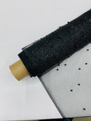 Pearl Glitter Studded Mesh Fabric| New Creations Fabric & Foam Inc. - New Creations Fabric & Foam Inc