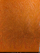 Phoenix Sequin Feather Fabric 54” Wide| New Creations Fabric & Foam Inc. - New Creations Fabric & Foam Inc