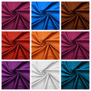 Polyester Dupioni Faux Silk Fabric/ 55” Wide/Wedding Fabric/Home Decor. - New Creations Fabric & Foam Inc